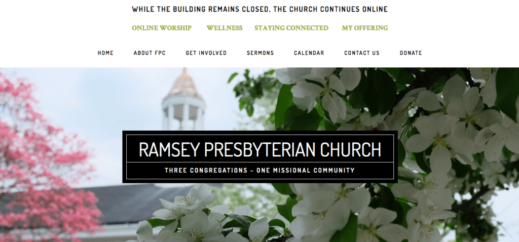 ramsey-presbyterian-church-homepage-optimization