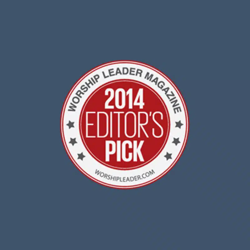2014 Worship Leaders Magazine Graphic Logo for their editors pick.