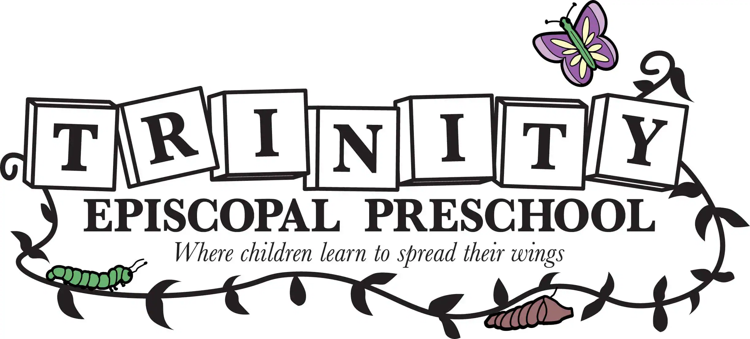 Trinity Episcopal Preschool logo with the tagline 
